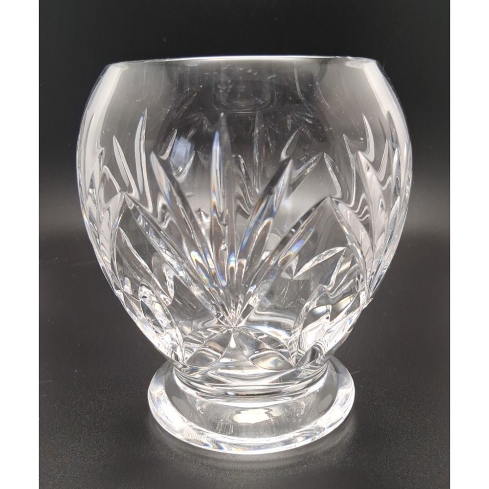 Waterford Marquis Balmeral  Lead Crystal Pedestal Bowl ~ Centerpiece‎